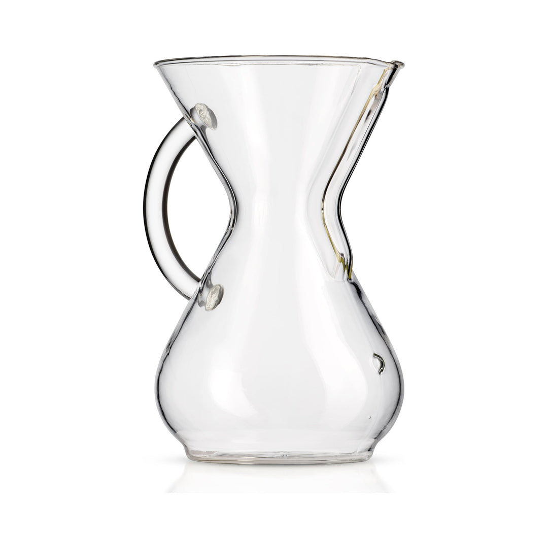CHEMEX Glass Handle 6 Cup Glaskaraffe mit Glasgriff (CM-6GH) – Coffee Coaching Club