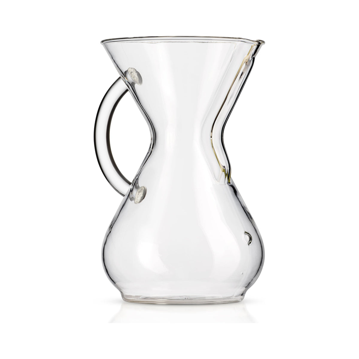 CHEMEX Glass Handle 6 Cup Glaskaraffe mit Glasgriff (CM-6GH) – Coffee Coaching Club