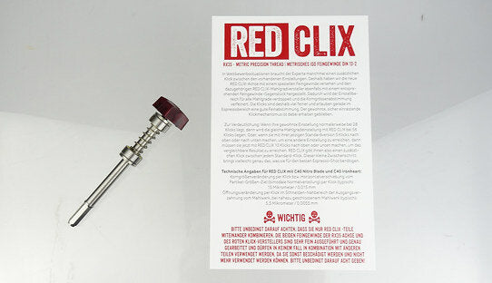 Comandate Red Clix RX35 Drivetrain Upgrade Set