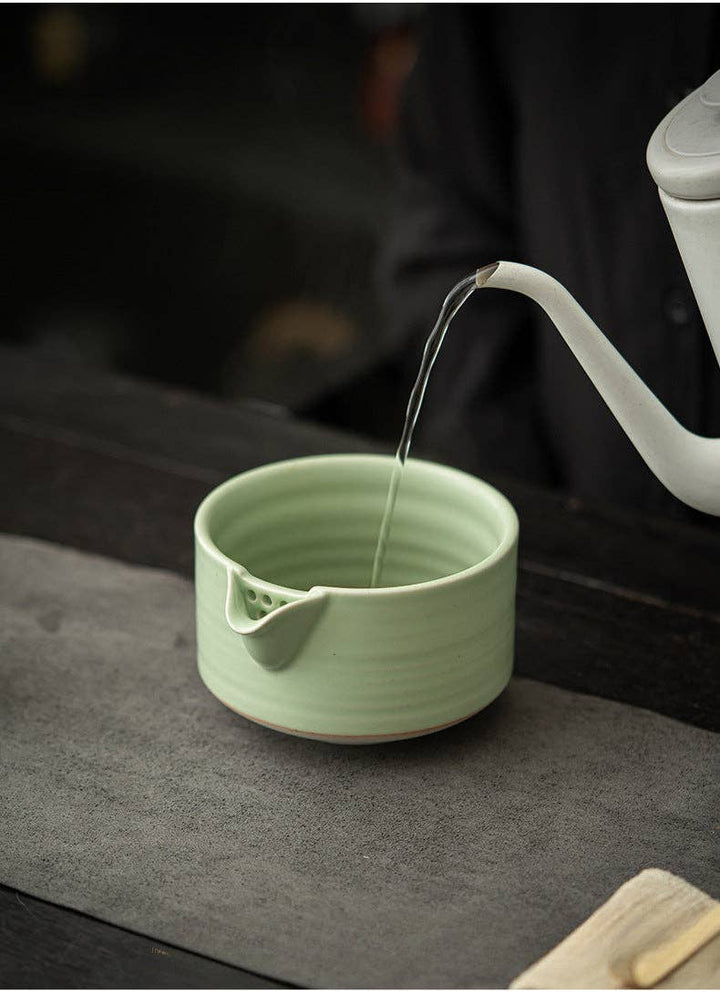 Gohobi - Gohobi Colourful Ceramic Bowl Matcha Set: Lake Blue - Coffee Coaching Club