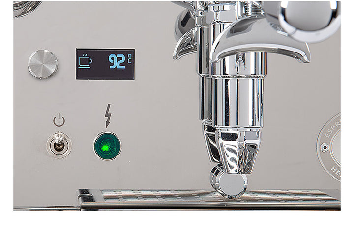 ECM Synchronika II OLED-Display mit Anzeige der Brühtemperatur – Coffee Coaching Club 7