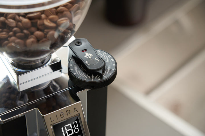 Eureka Mignon Libra 65 All Purpose King Size Dial mit Umdrehungszähler – Coffee Coaching Club 27