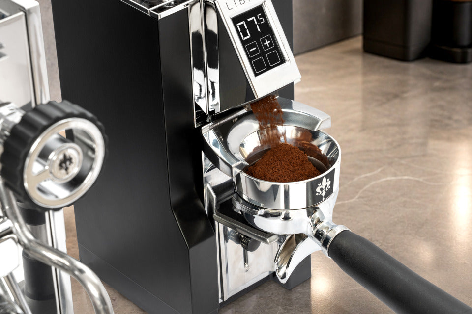 Eureka Mignon Libra Mahlen nach Gewicht direkt in den Siebträger – Coffee Coaching Club 5