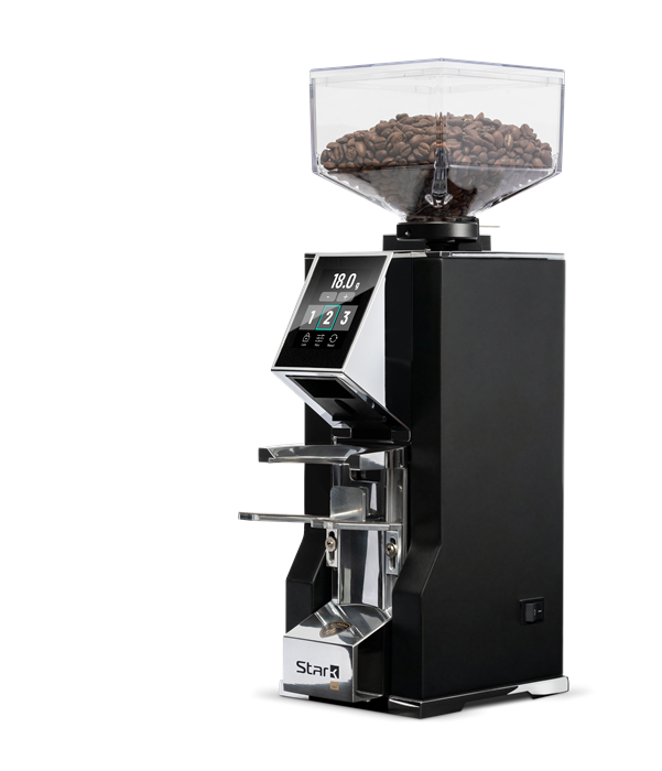 Eureka Mignon Stark W Espressomühle Schwarz Matt/Chrom 65 mm – Coffee Coaching Club 3