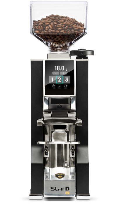 Eureka Mignon Stark W Espressomühle Schwarz Matt/Chrom 65 mm – Coffee Coaching Club 6