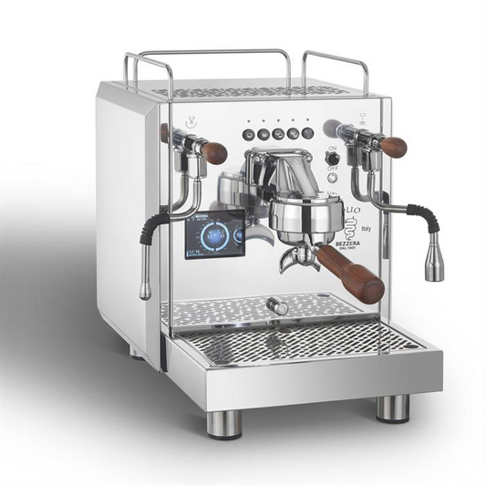 Bundle Set Bezzera Duo MN dual boiler espresso machine with coffee