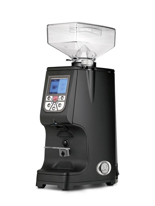 Eureka Atom 60 E Schwarz Matt - Coffee Coaching Club