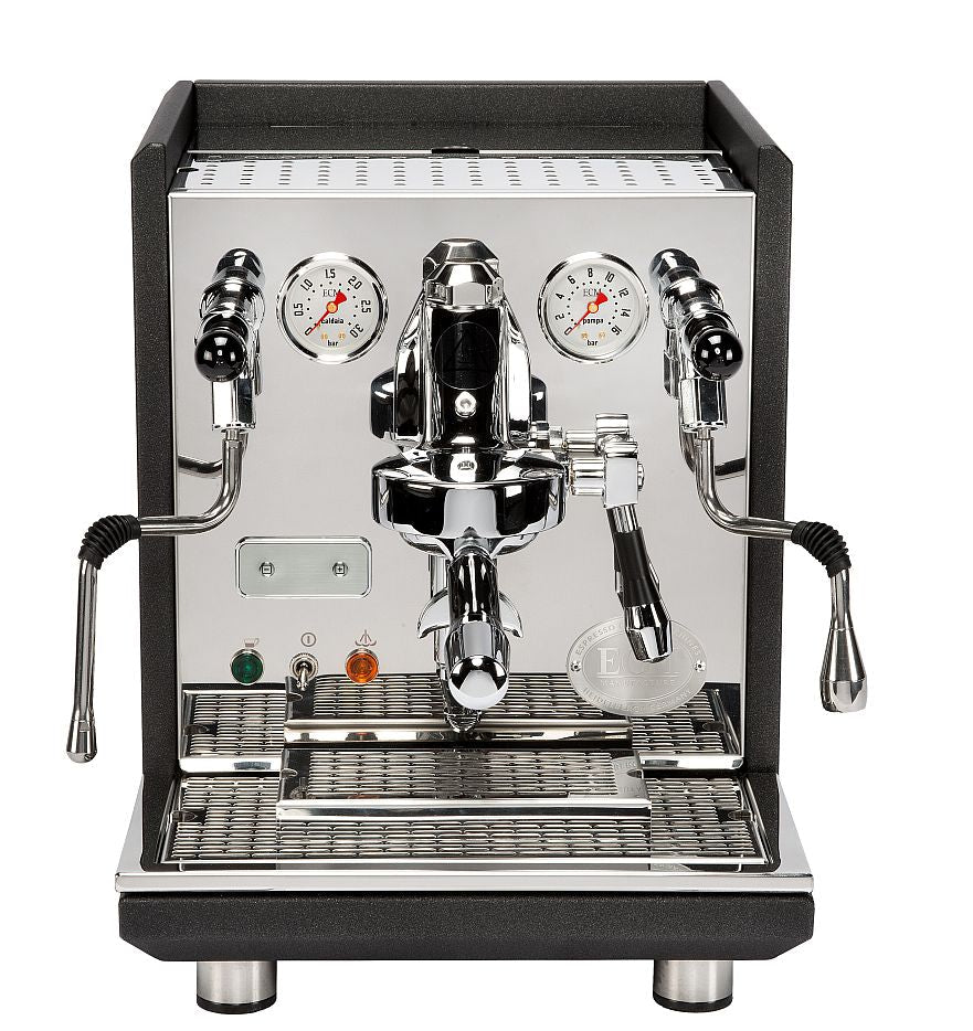 ECM Synchronika Anthrazit Dualboiler – Frontansicht – Coffee Coaching Club 1