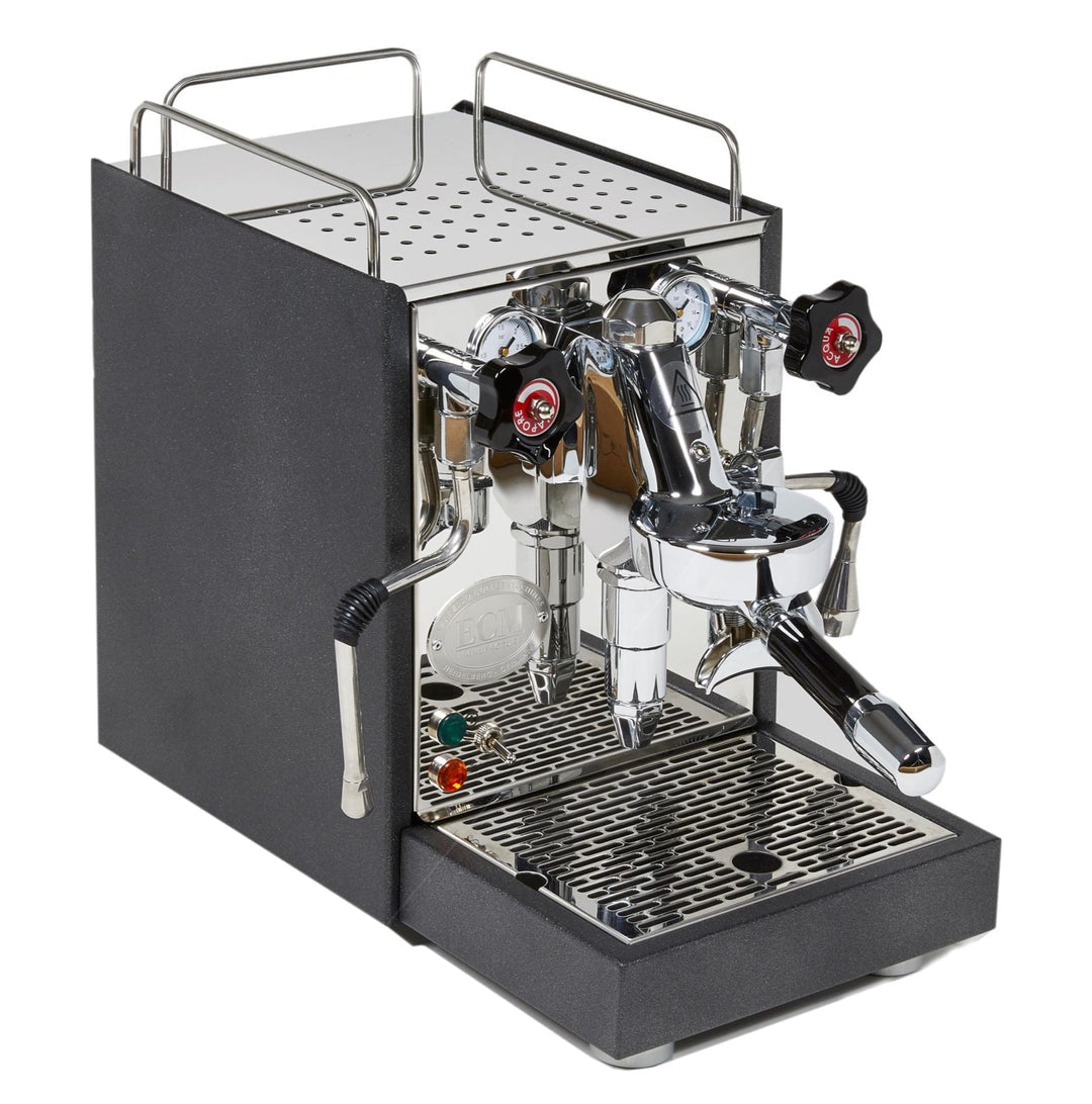 ECM Mechanika V Slim Anthrazit Line incl. Barista Kurs - Workshop - Coffee Coaching Club