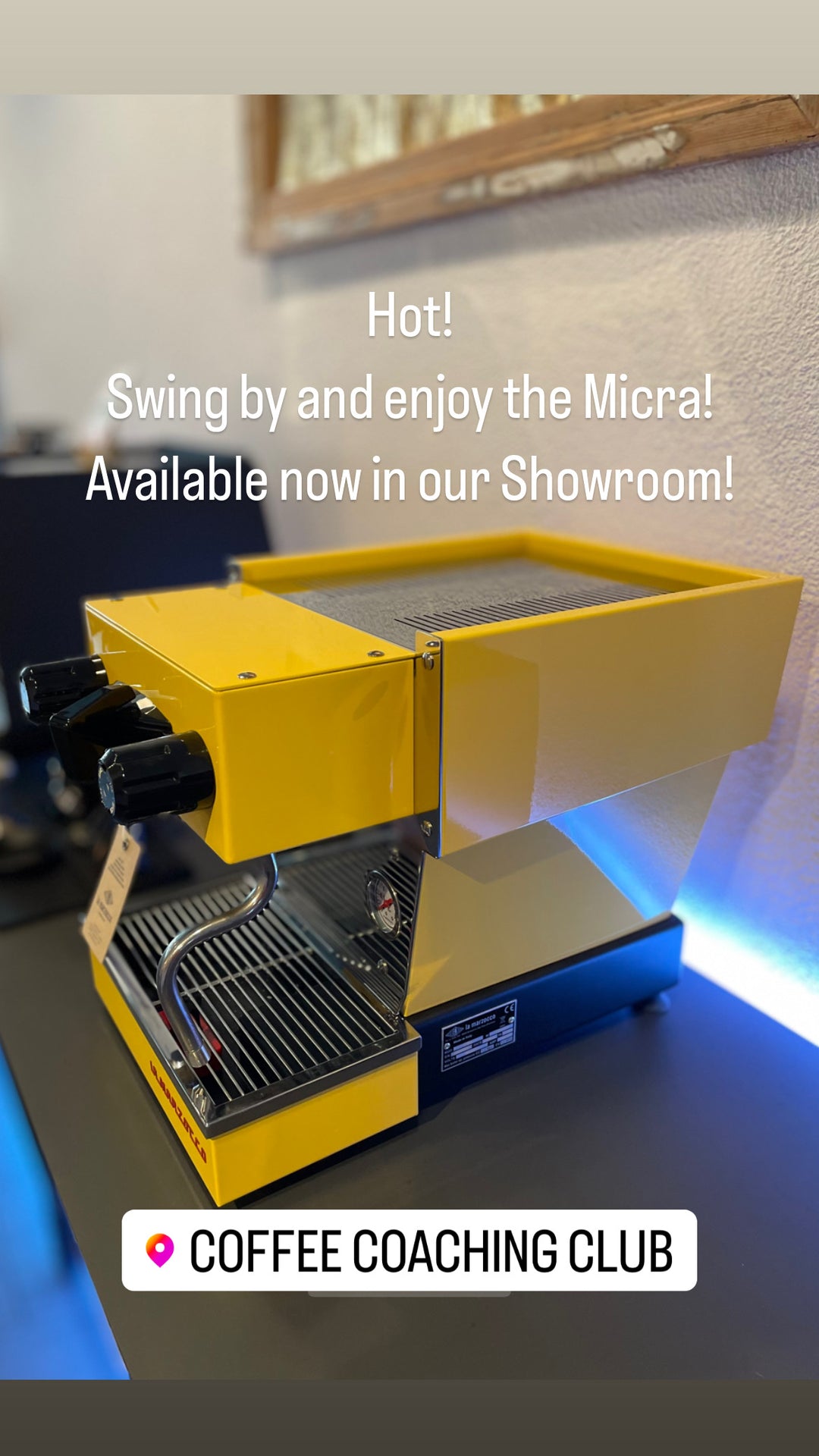 La Marzocco Micra Bestellung nur telefonisch, per Mail oder im Showroom möglich | Coffee Coaching Club - Coffee Coaching Club