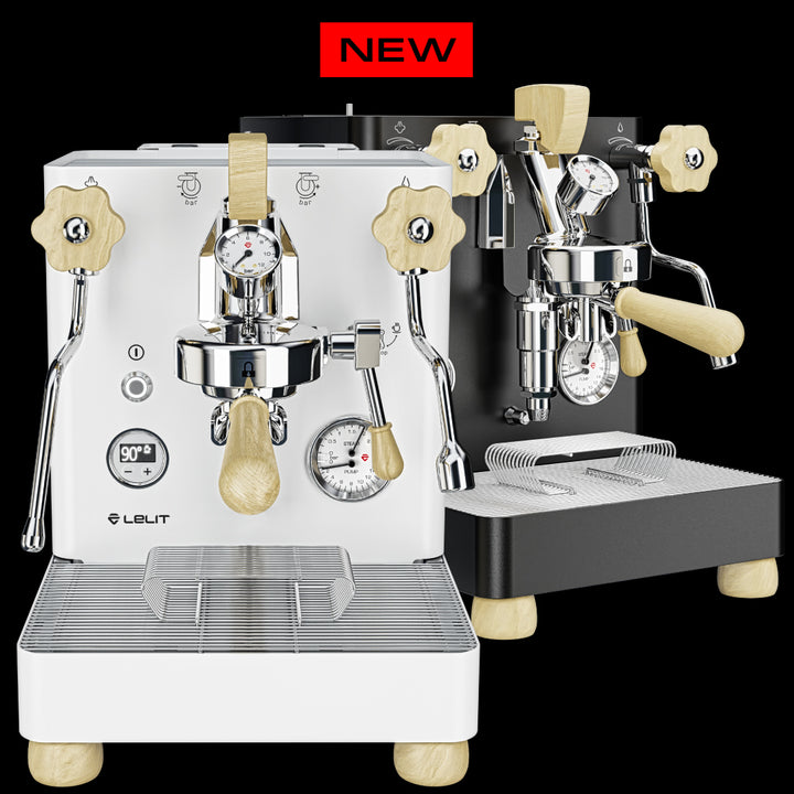 Lelit Bianca V3 in Weiss und Schwarz mit Ahorn-Holzdetails – Coffee Coaching Club 5