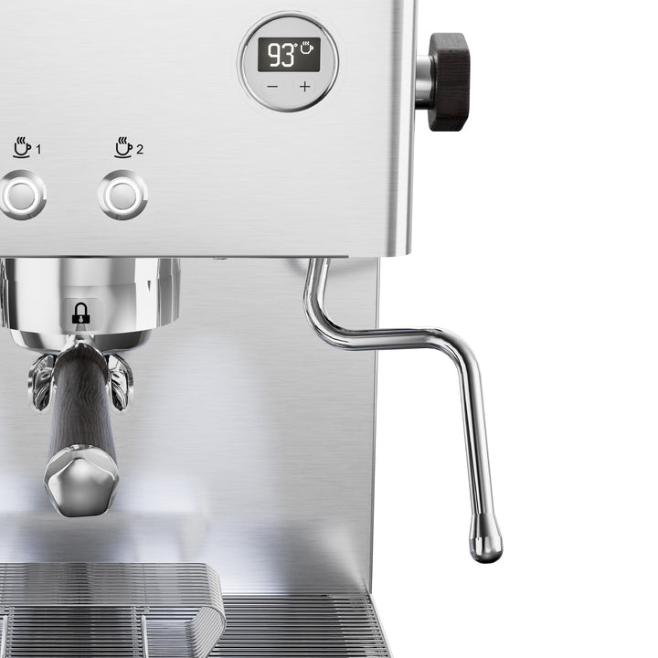 Lelit Elizabeth3 inox brossé, lance vapeur froide au toucher et écran – Coffee Coaching Club 14