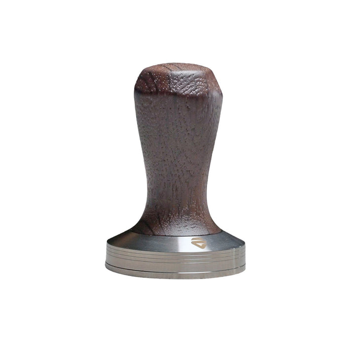 Lelit tamper LELIT58 avec poignée en bois en forme de pierre précieuse pour l&
