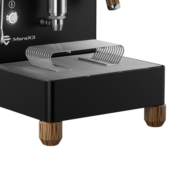 Lelit Mara X3, pés de madeira na máquina preta – Coffee Coaching Club 23