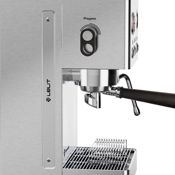 Lelit Victoria3, bande latérale en inox poli avec Pagaia – Coffee Coaching Club 13