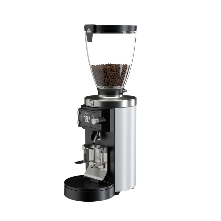 Mahlkönig E65W GbS Weiss mit Bohnenbehälter – Coffee Coaching Club 9