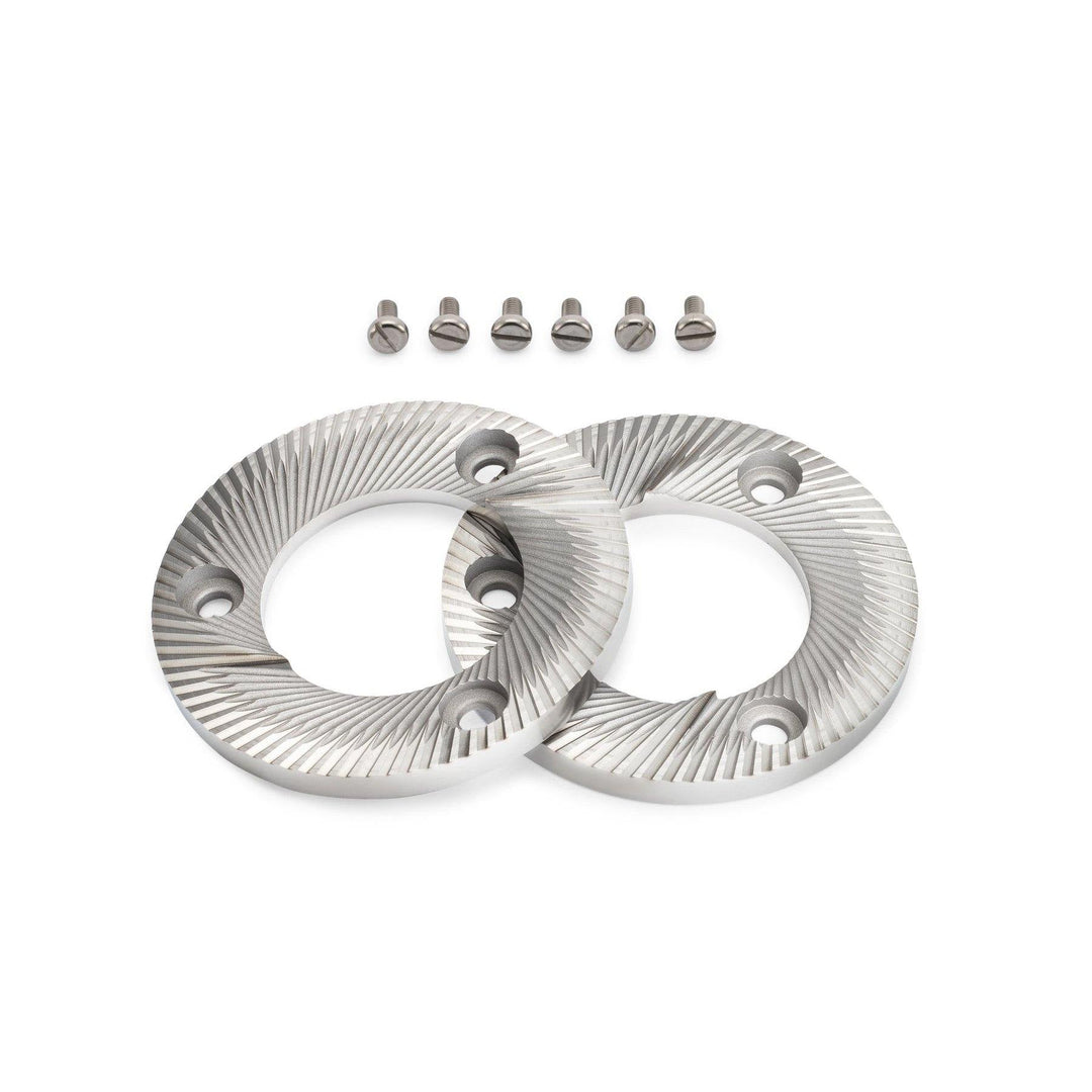 Mahlkönig EK43 muelas de 98 mm de acero fundido con tornillos – Coffee Coaching Club 7