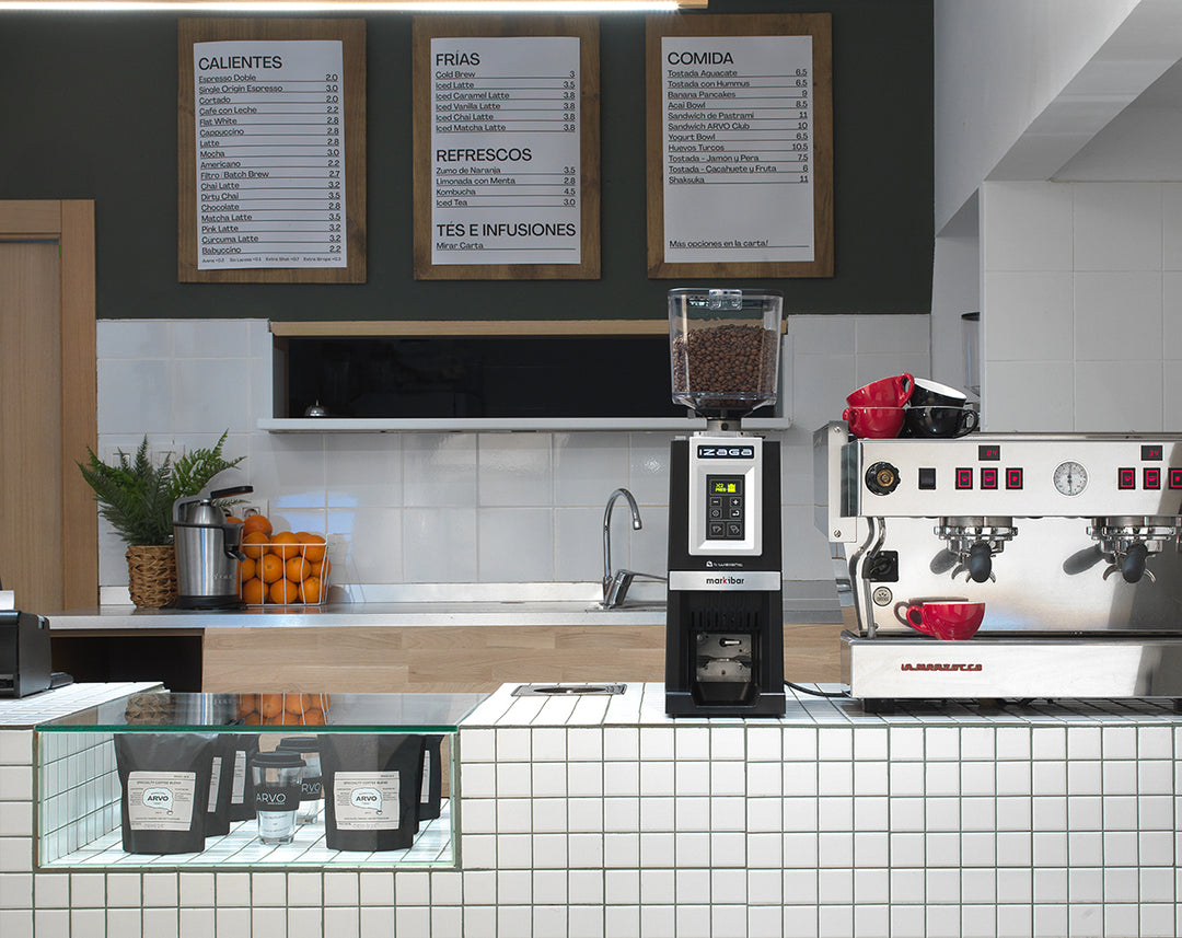 Markibar IZAGA W auf der Theke eines Cafés – Coffee Coaching Club 19