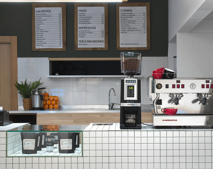 Markibar IZAGA W auf der Theke eines Cafés – Coffee Coaching Club 19