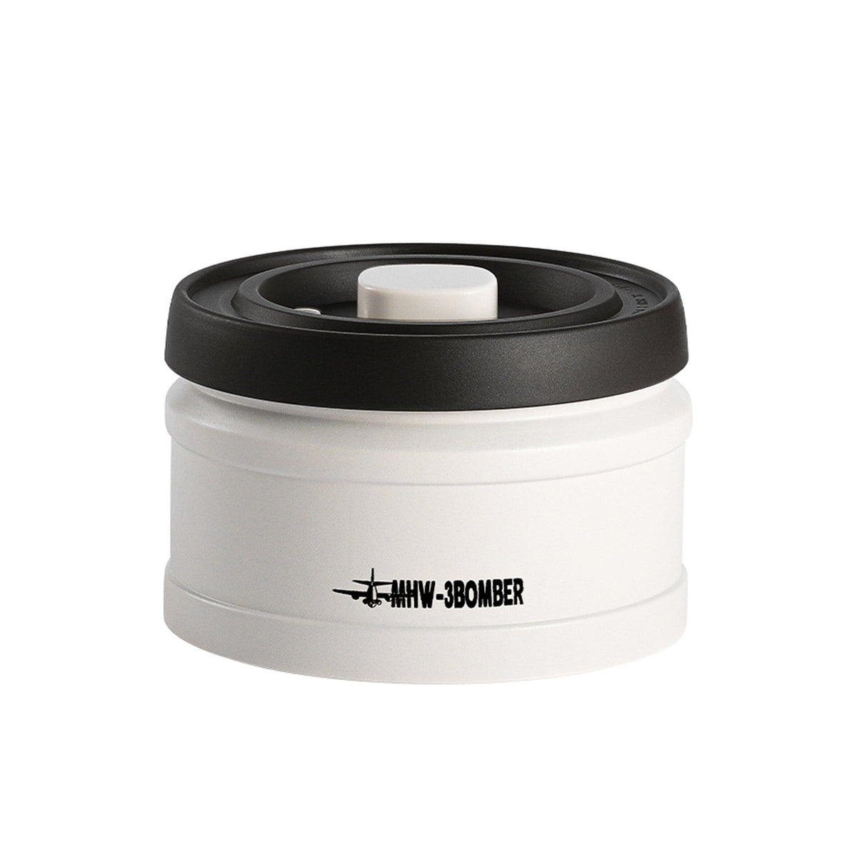 Boîte sous vide MHW-3BOMBER 750 ml en blanc avec couvercle à pompe noir