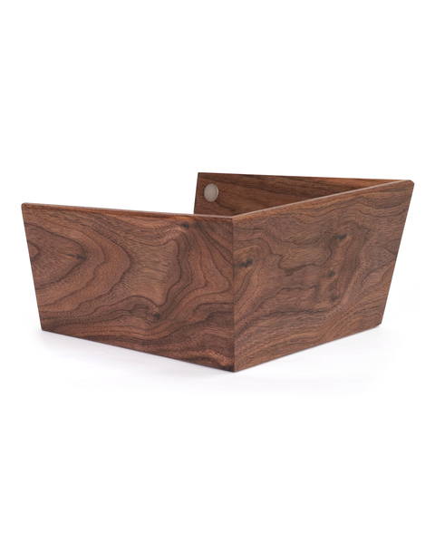 Specht Design Mid-Section em madeira para La Marzocco Linea Micra, nogueira, vista lateral – Coffee Coaching Club 1