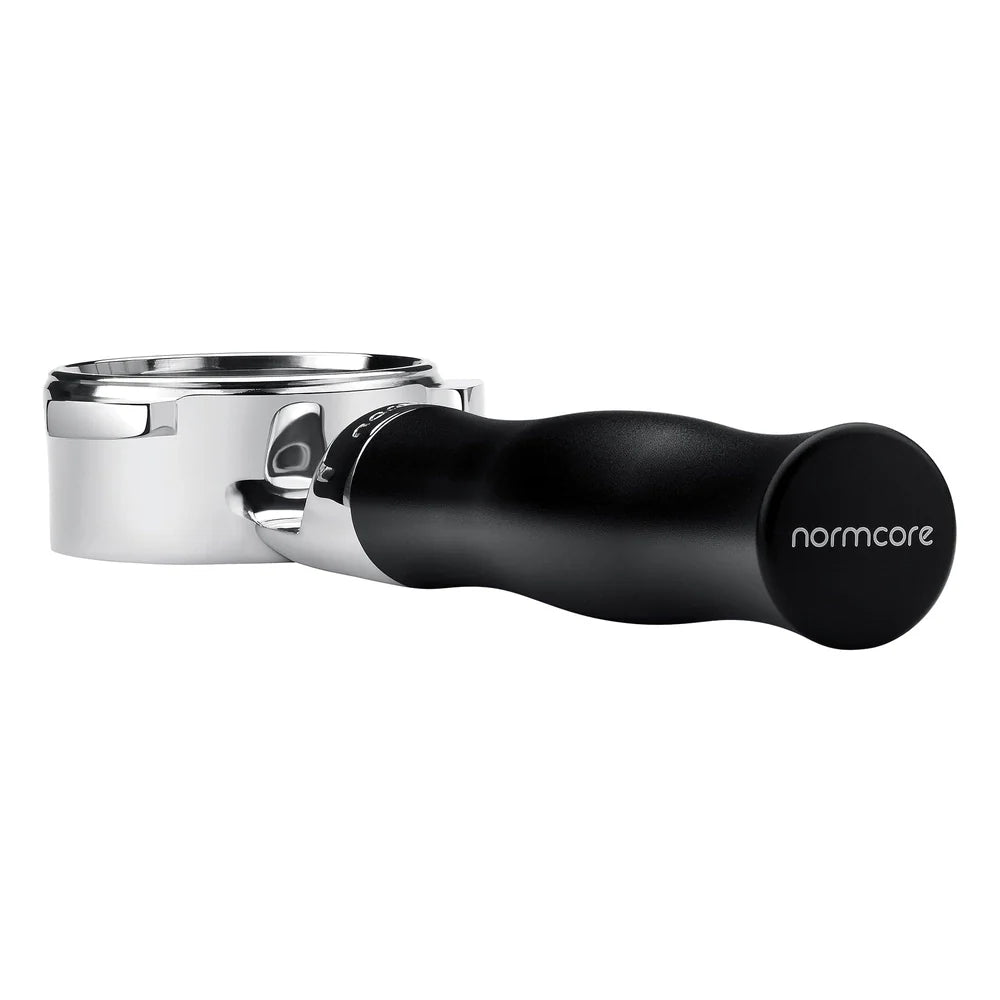 Normcore Unibody Portafilter integriertes Sieb Mikroperforation – Coffee Coaching Club 2