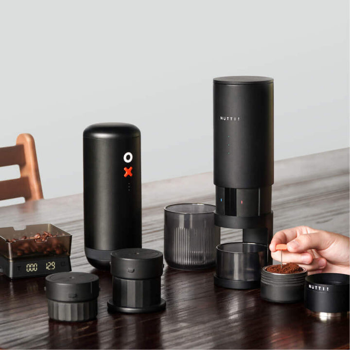Timemore × Nuttii E-Coffee – Machine à expresso portable avec batterie