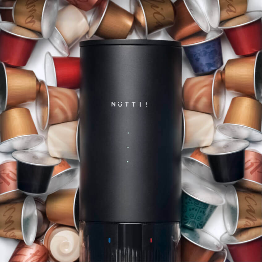 Timemore × Nuttii E-Coffee – Machine à expresso portable avec batterie