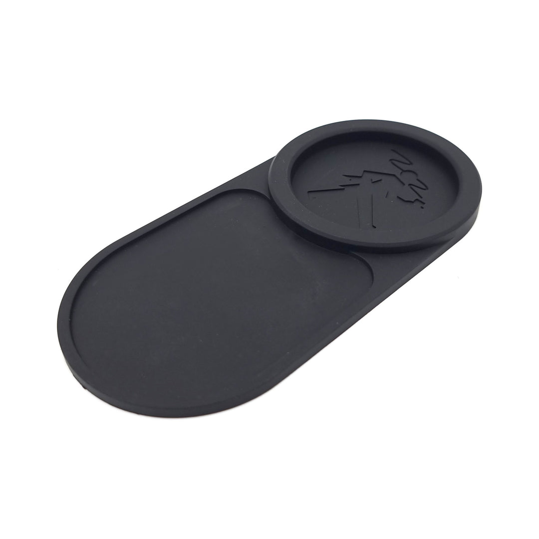 Olympia Express Tampingmatte für Cremina, schwarz mit Tamperablage (500240) – Coffee Coaching Club