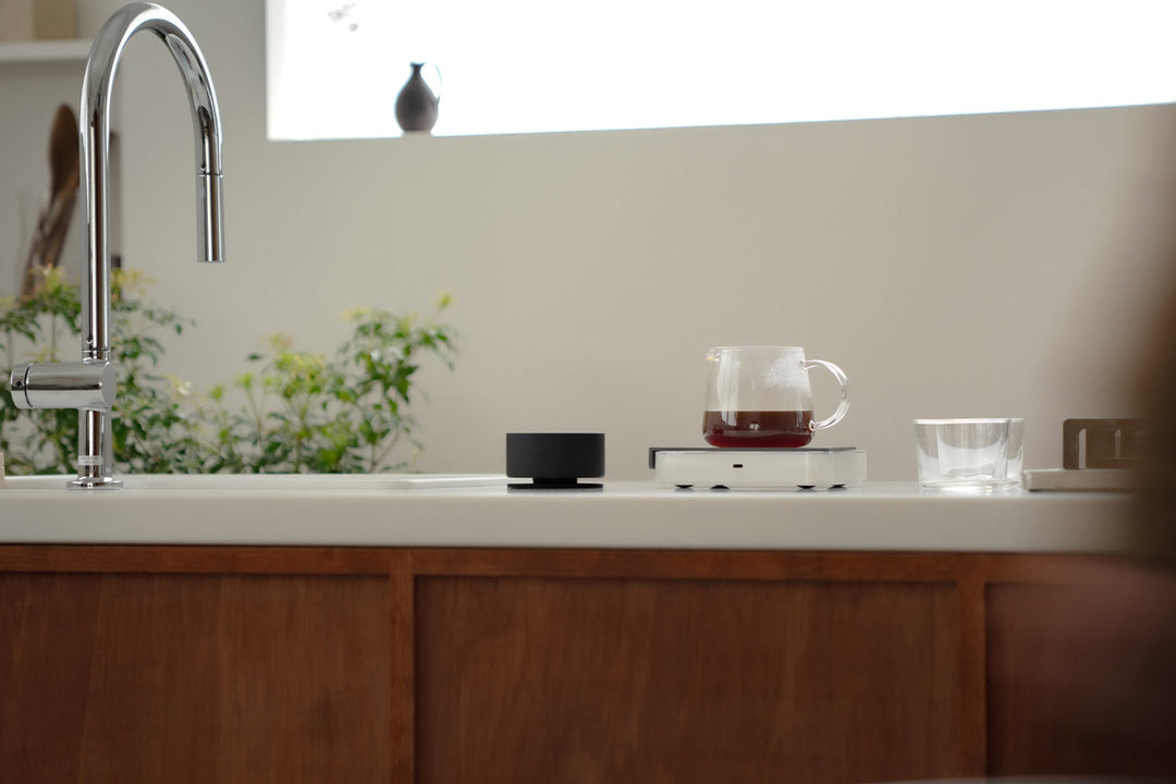 Acaia Horizon USB-C Ladeport und Bedienung Coffee Coaching Club