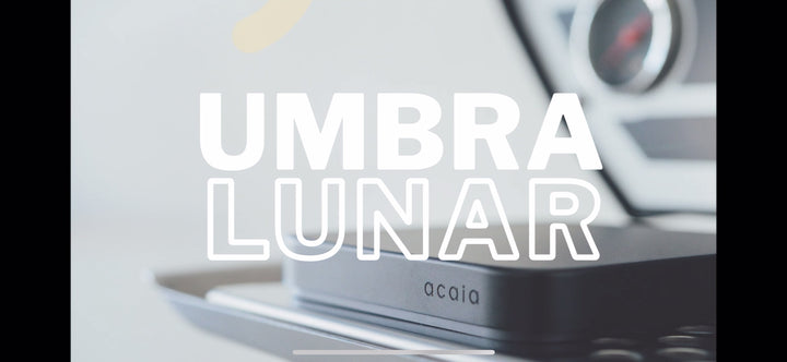 Acaia Umbra Lunar ist deine hochpräzise Kaffeewaage