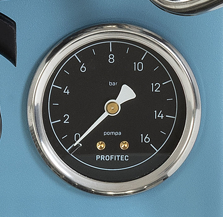 Profitec GO 2.0 Hellblau Pumpendruckmanometer – Coffee Coaching Club 13