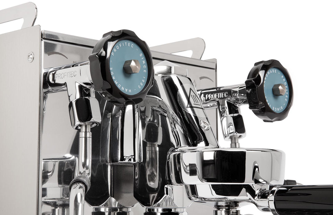 Profitec PRO 400 Drehventile mit blauen Ventilplättchen – Coffee Coaching Club 9