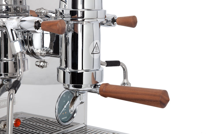Profitec Pro 800 Handhebelbrühgruppe mit Nussbaum-Griffen – Coffee Coaching Club 6