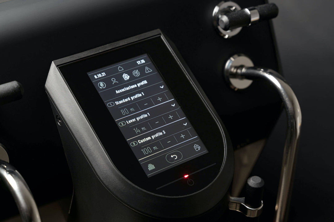 Sanremo YOU Touch-Display mit Profilliste – Coffee Coaching Club 20