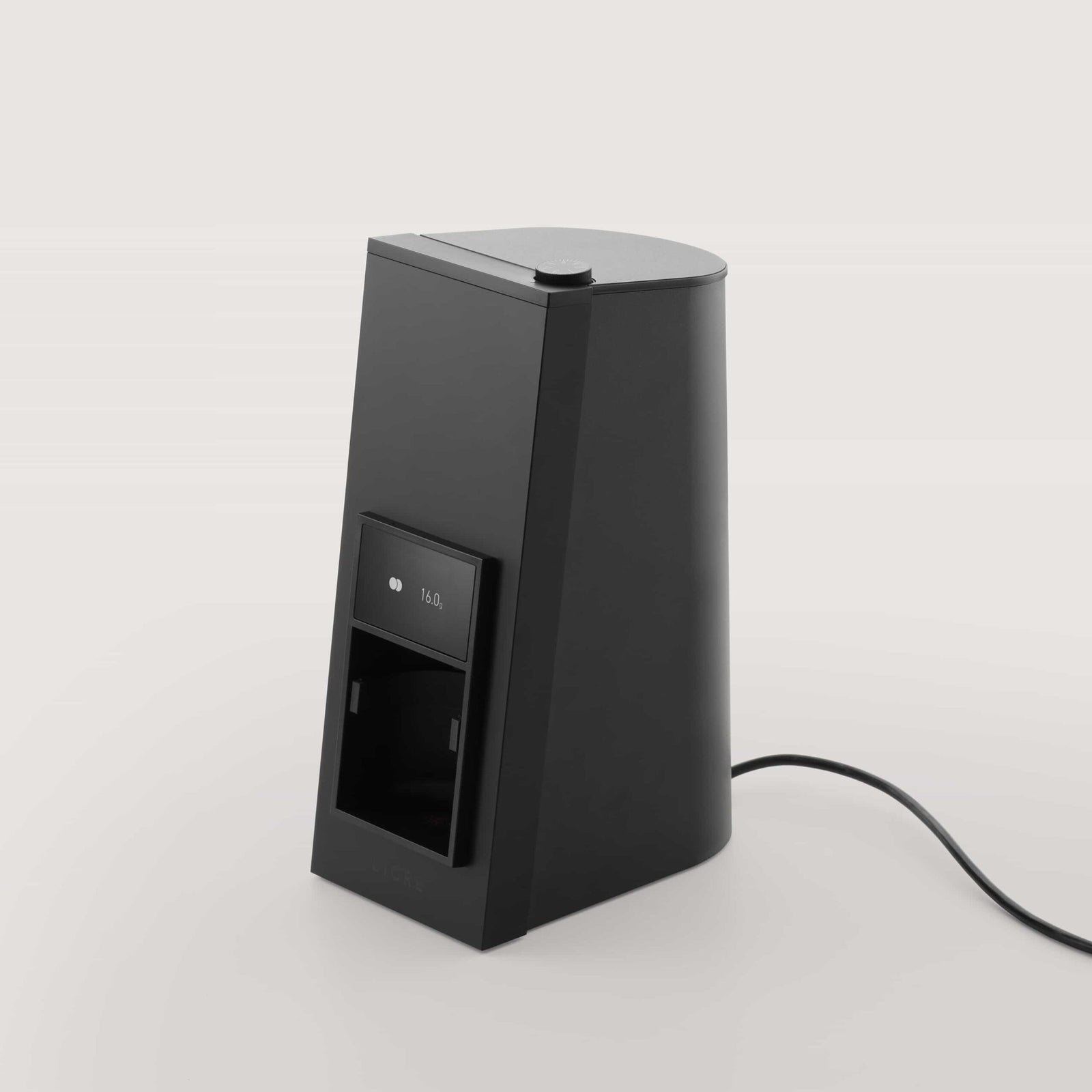 Ligre Siji Grind-by-Weight Kaffeemühle in Schwarz Matt – Coffee Coaching Club