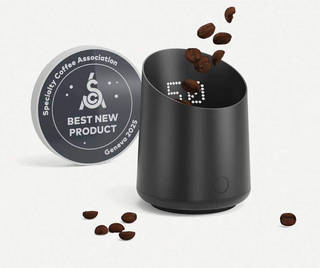Subminimal Subscale mit SCA-Medaille Best New Product Genf 2025 – Coffee Coaching Club 21