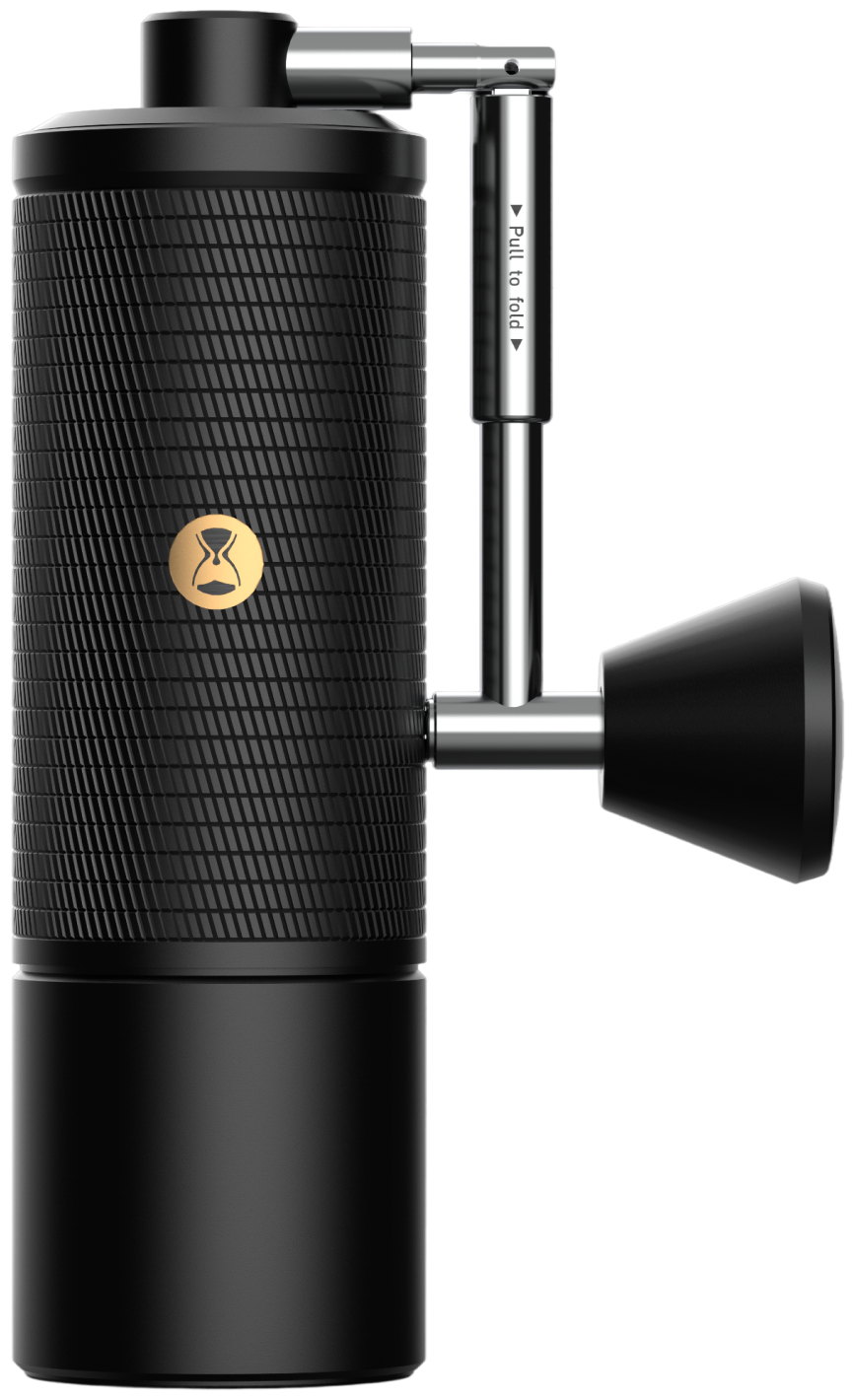 Timemore Chestnut C5 Pro Schwarz, schlankes Gehäuse mit Kurbel – Coffee Coaching Club 12
