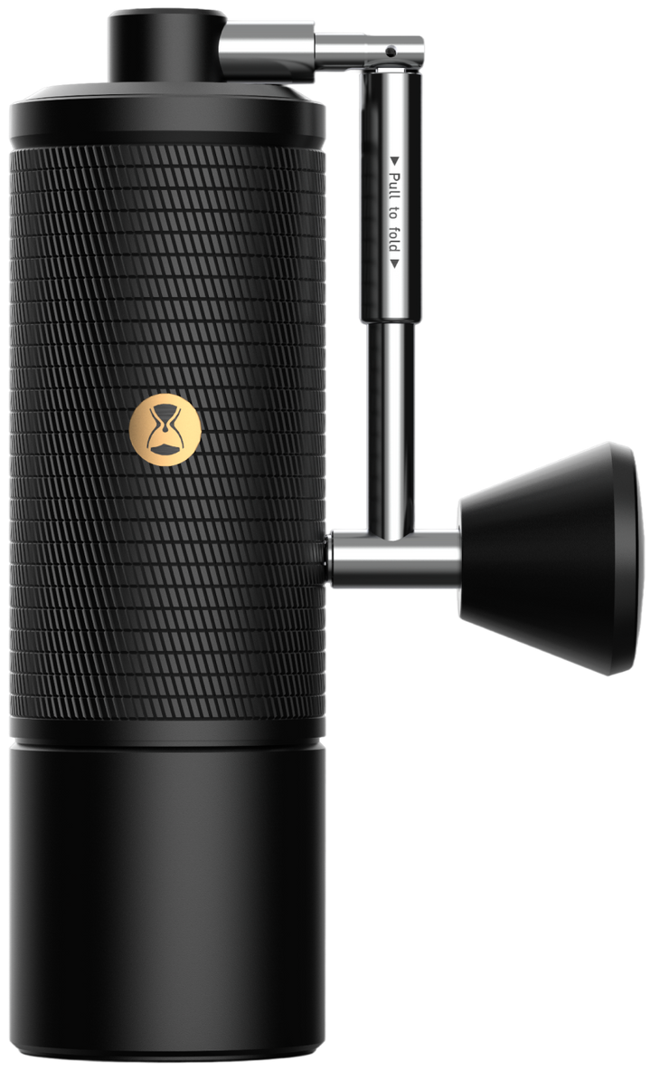 Timemore Chestnut C5 Pro Schwarz, schlankes Gehäuse mit Kurbel – Coffee Coaching Club 12
