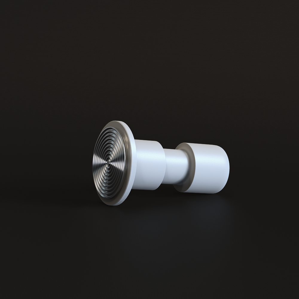Timemore Impulse Impact Tamper 58,4 mm blanc avec base Ripple – Coffee Coaching Club 4