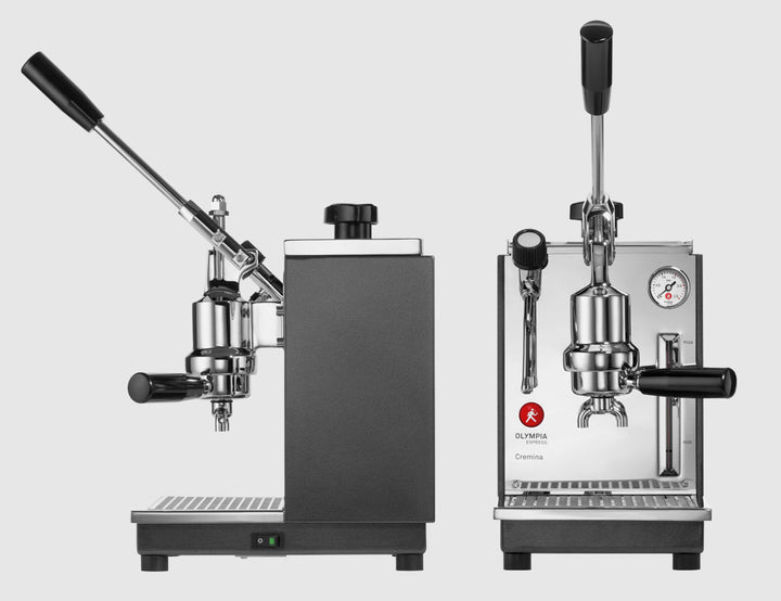 Olympia Express Cremina Seitenansicht – Coffee Coaching Club 11