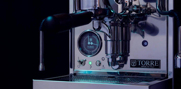 Torre Luigino TSP Total Black – Zweikreis-Maschine mit Rotationspumpe &amp; Smart PID - Coffee Coaching Club GmbH