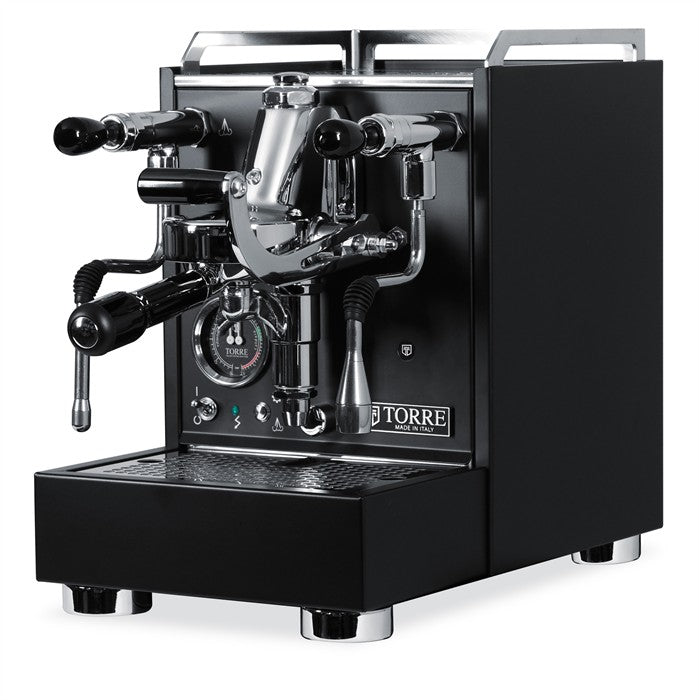 Torre Luigino TSP Total Black – Zweikreis-Maschine mit Rotationspumpe &amp; Smart PID - Coffee Coaching Club GmbH