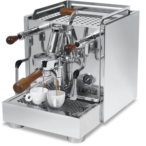 Torre Teresina RS – Zweikreis-Espressomaschine mit Rotationspumpe & ERGOLIFT™ - Coffee Coaching Club GmbH