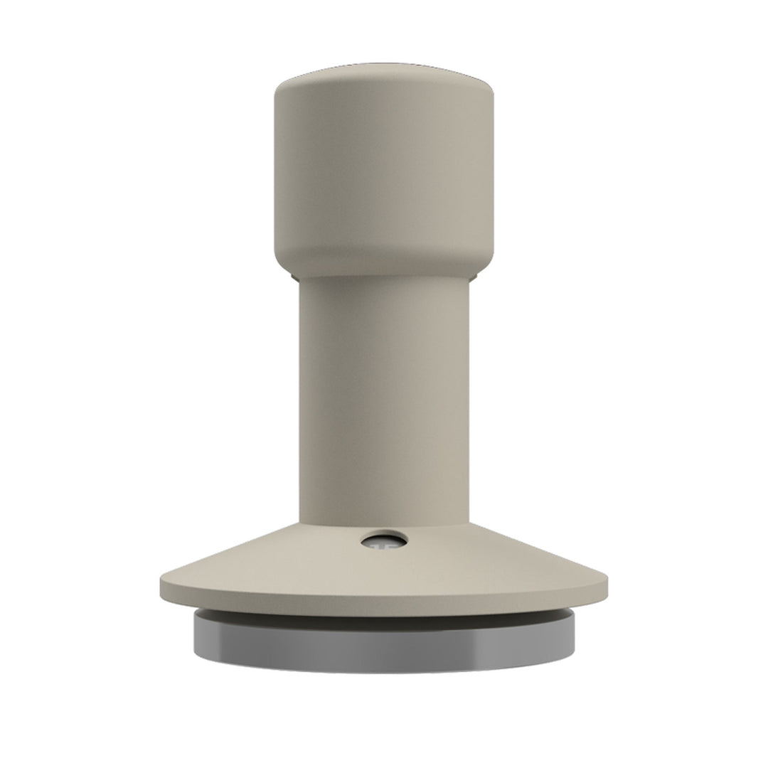 Varia Calibre Tamper 58 mm en beige arena (Sand), vista lateral