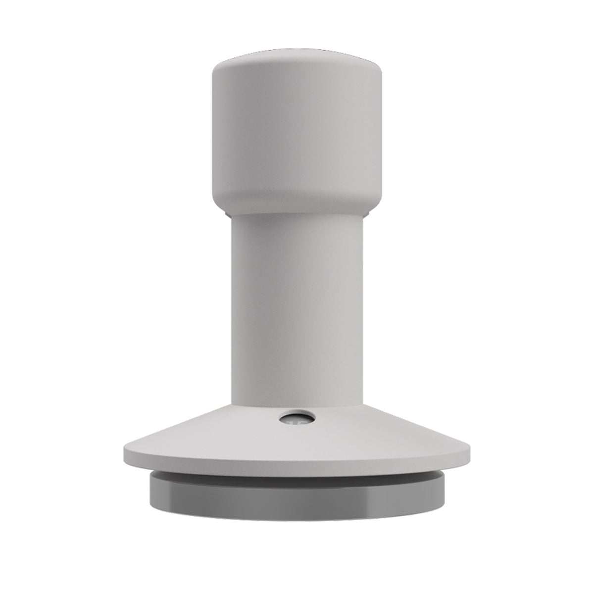 Varia Calibre Tamper 58 mm en blanco (White), vista lateral