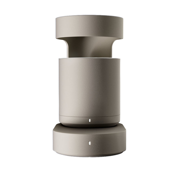 Varia ORBI PRO Dock, dock con báscula en beige arena (Sand), vista frontal