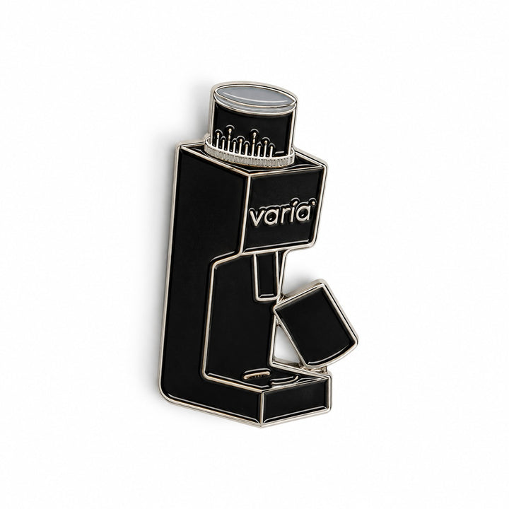 Varia Pin VS3 Nero, fronte – Coffee Coaching Club 2