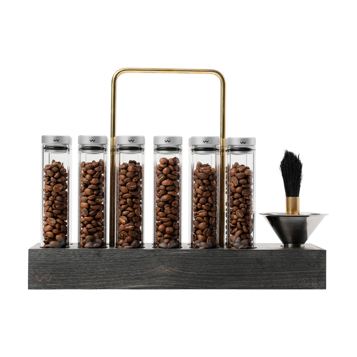 Weber Workshops Bean Cellar 12er-Set schwarz geflammte Eiche