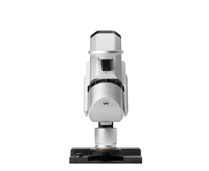 Weber Workshops EG-1 neue Generation Silber Frontansicht – Coffee Coaching Club 1